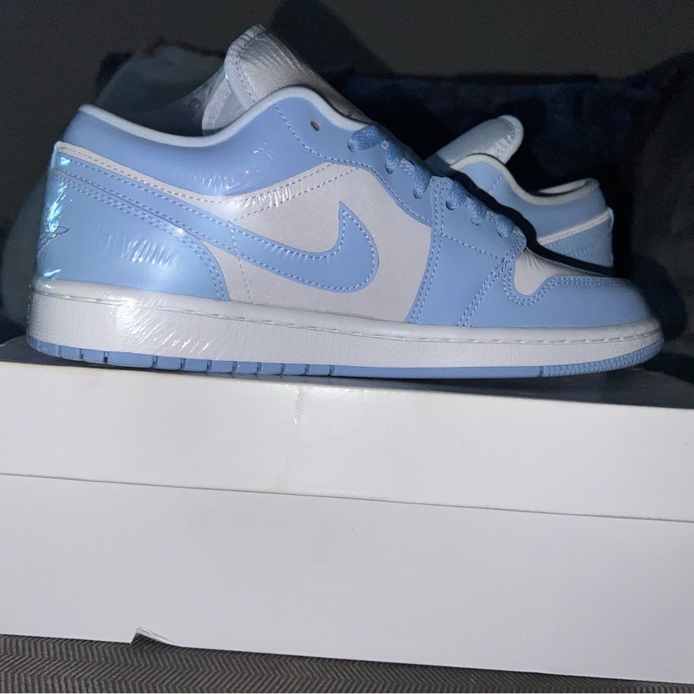Air Jordan 1 Low Football Grey/White/Aluminum